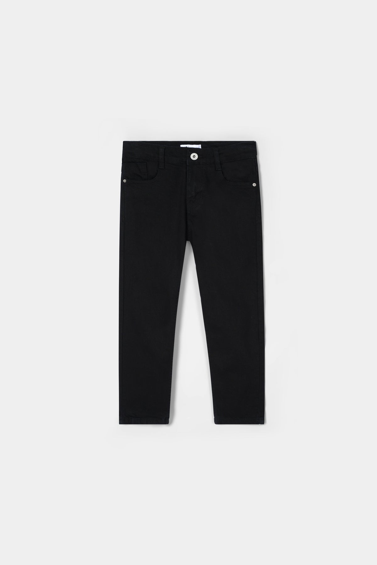 Slim Stright Jeans Black