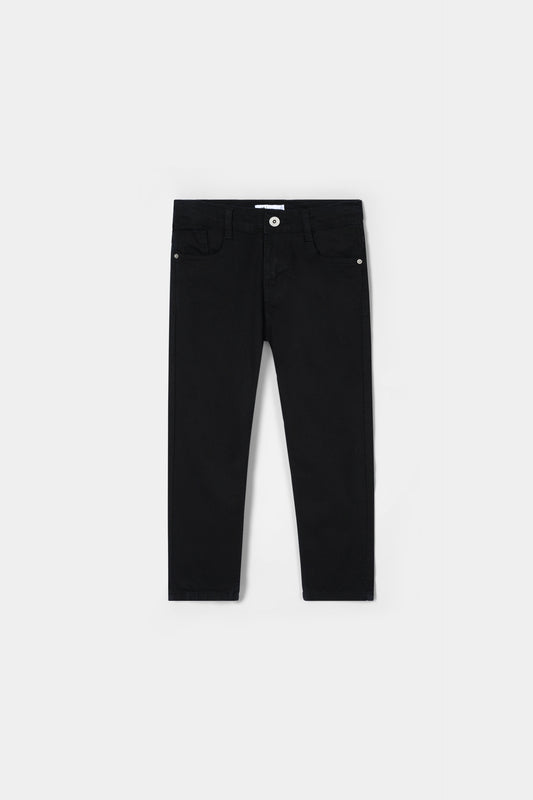 Slim Stright Jeans Black