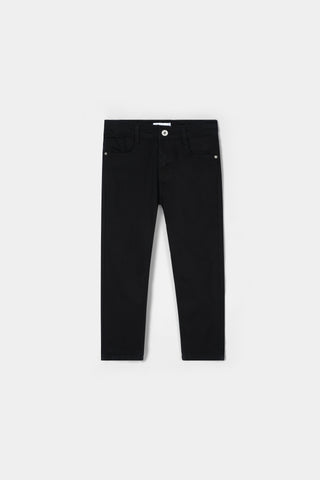 Slim Stright Jeans Black