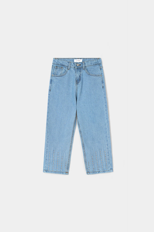 Crystal Beam Jeans