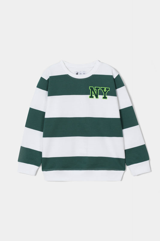 Stripe Sweatshirt