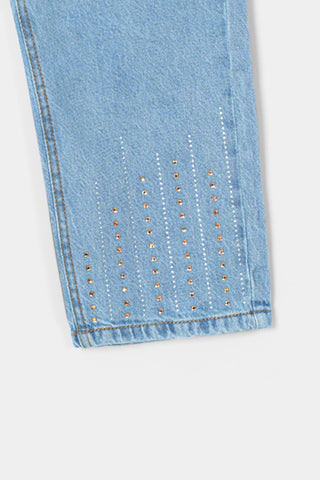 Crystal Beam Jeans