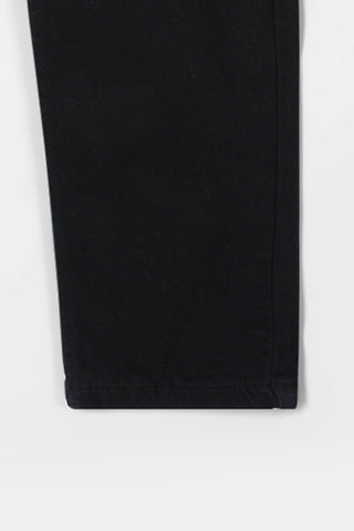 Slim Stright Jeans Black
