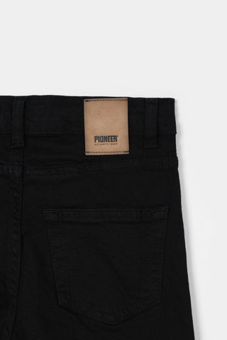 Slim Stright Jeans Black